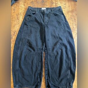 Free People Good Luck Midrise Barrel Jeans